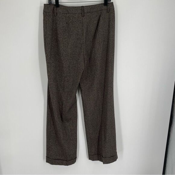 Geoffrey Beene Sport Women’s Flat Front Brown Dress Pants size 6S - Picture 3 of 3